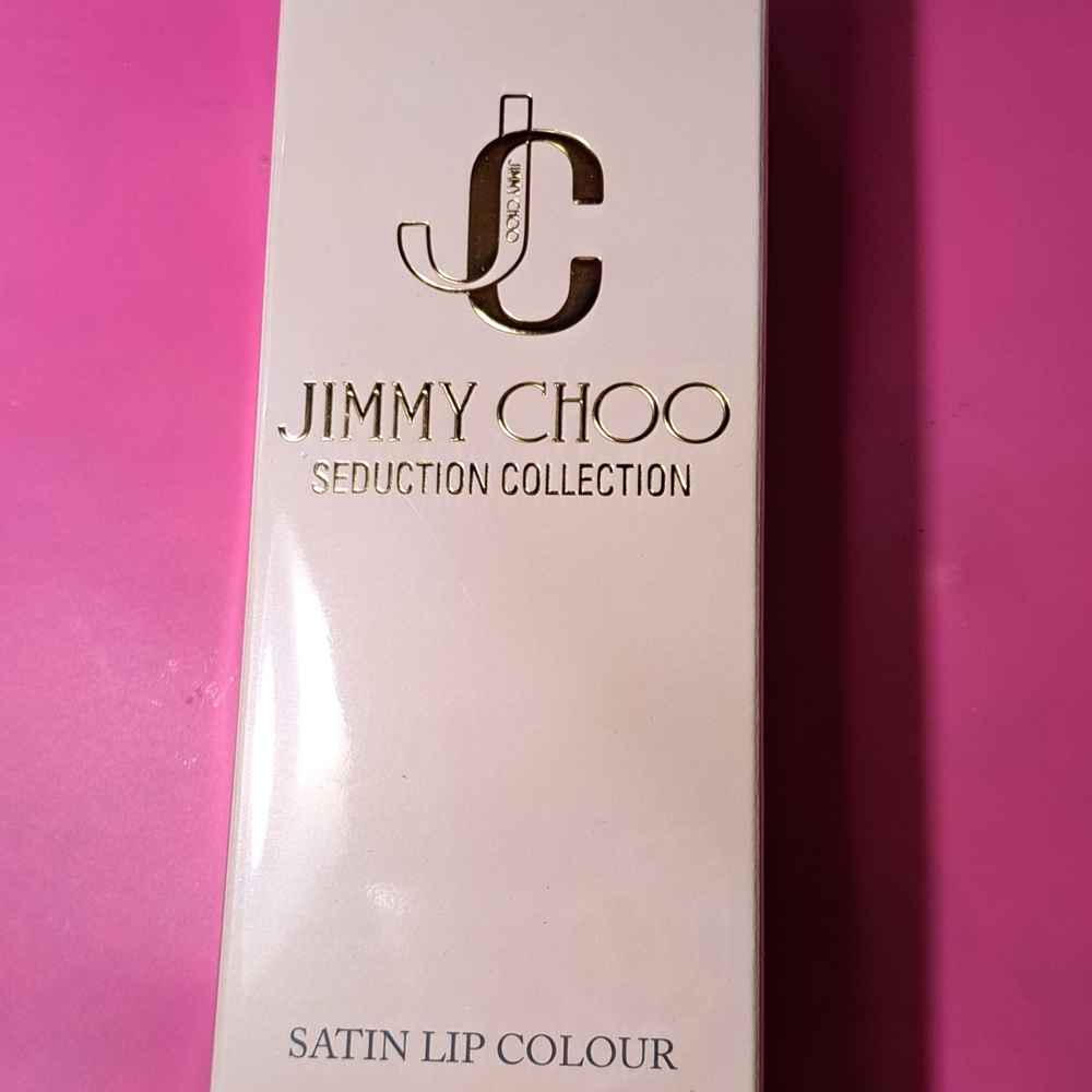 Jimmy Choo Satin Lipstick in Coral Kiss